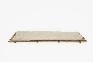 Wollen matje voor uitvaart