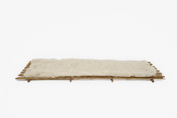 Wollen matje voor uitvaart