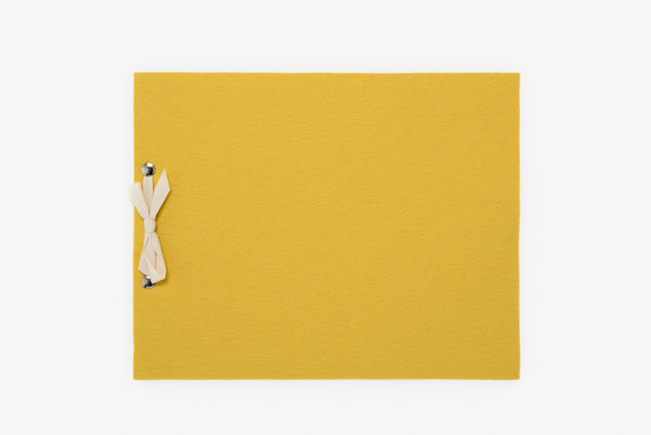 Felt condolence book