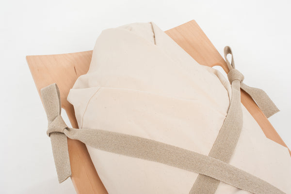 Hemp shroud strap wide