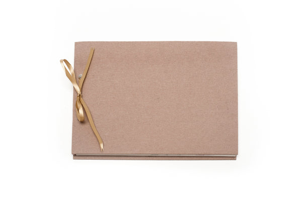 Felt condolence book