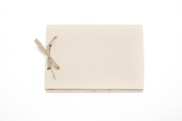 Felt condolence book