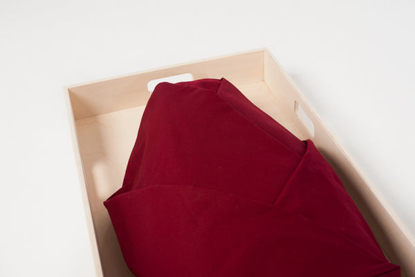 Gekleurde canvas wade