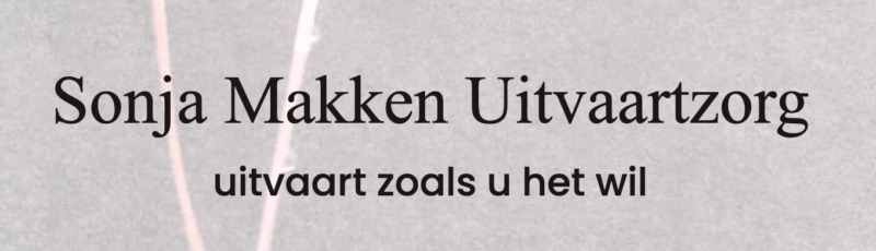 Sonja Makken uitvaartzorg